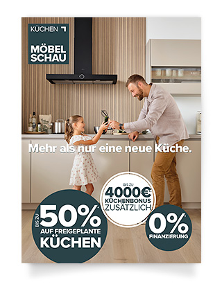 Titelseite des Prospekts Küchen